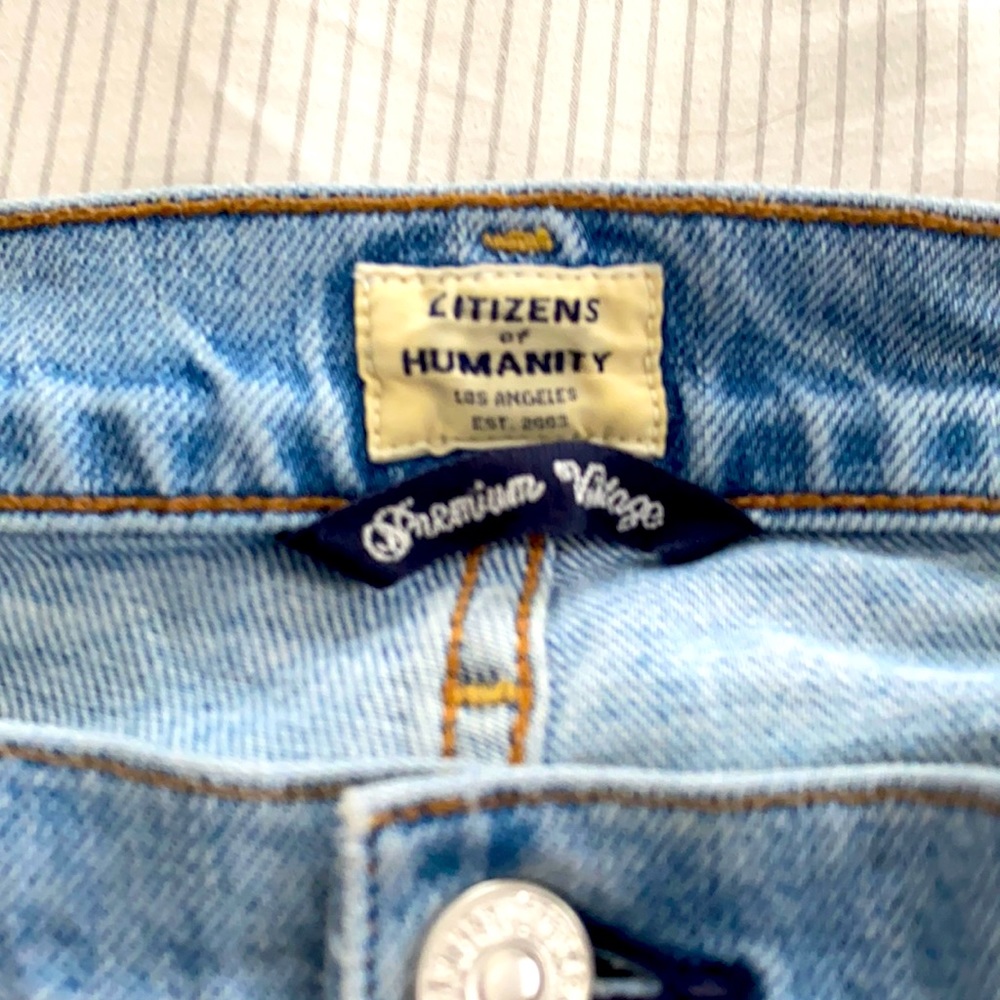 Citizens of humanity jeans. Ankle cut